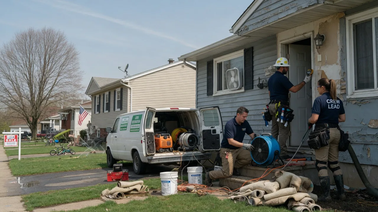 Flood Cleanup in Farrell, PA near me